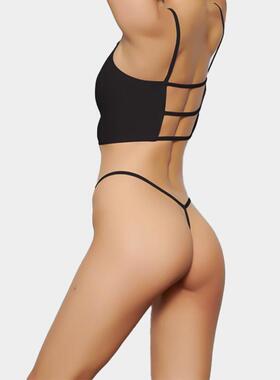 Thong invisible underwear for girls mini slim strap