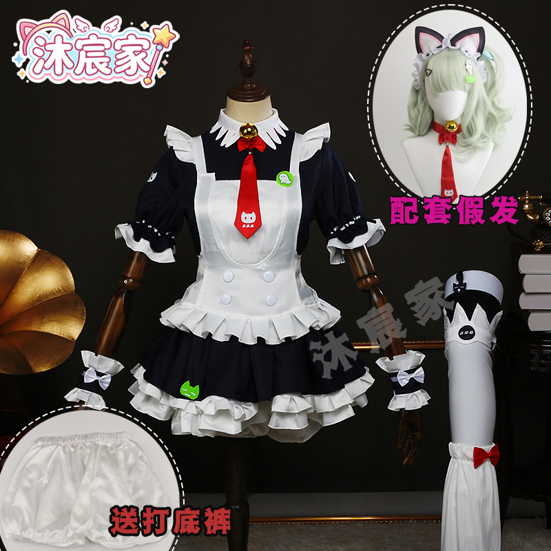 绝区零千夏蕾咪cos服装假发图片