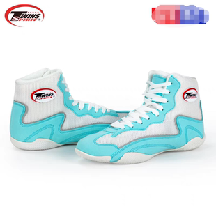 twins spirit拳击鞋散打鞋高帮鞋男女摔跤鞋专业鞋子搏击鞋运动鞋
