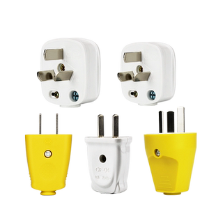 清风插头家用10A/16A三脚2角电源2/3两三角工业插头插座空调接线