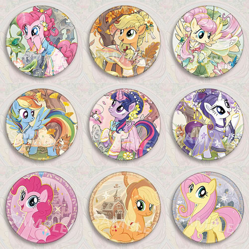 小马宝莉吧唧徽章谷子挂件