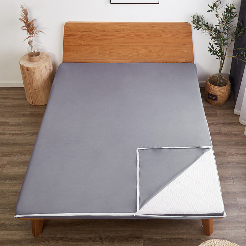 棕垫保护套全包拉链乳胶床垫套罩海绵垫被褥子套单人双人.米.