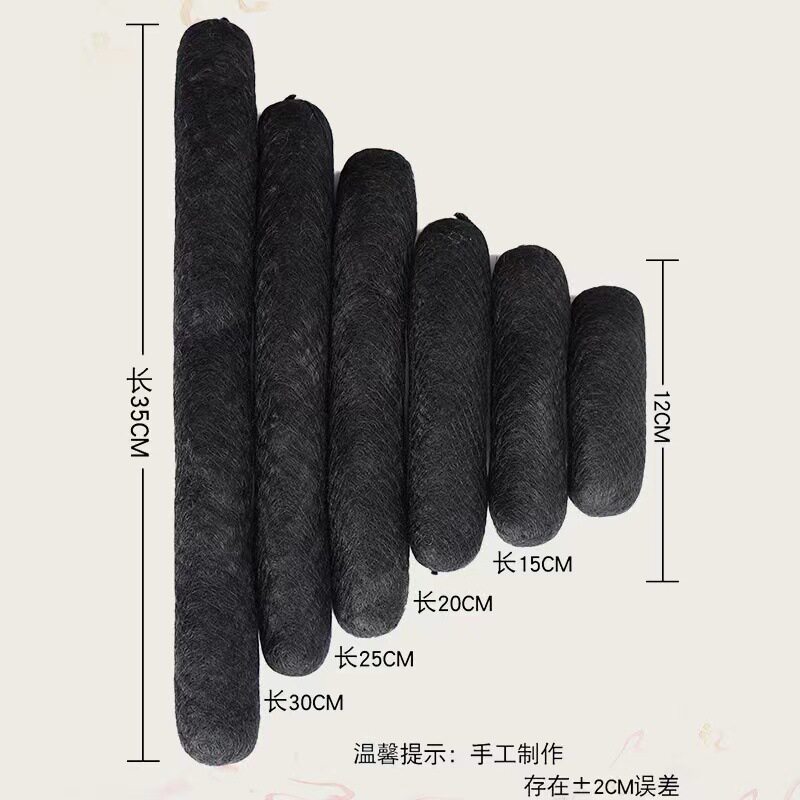 古装假发垫发包汉服造型圆牛角包