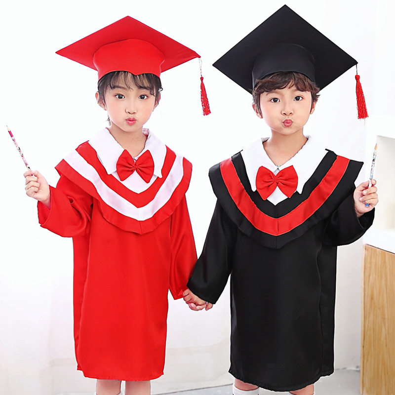 直销儿童博士服毕业礼服幼儿园
