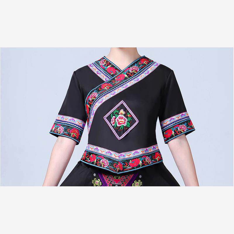 网红同款苗族衣服民族风