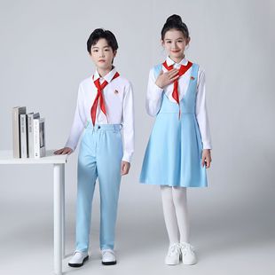 中小学生诗歌朗诵比赛演出服儿童合唱服表演服合唱团红歌冯琳同款
