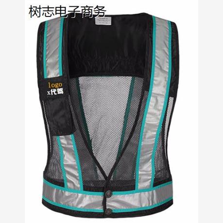 新款代驾二代马甲定制骑行外卖高亮反光安全工作服马夹定做印logo