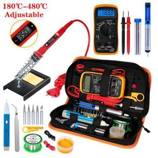 Multimeter 80W soldering Iron LCD电烙铁万用表维修修理工具