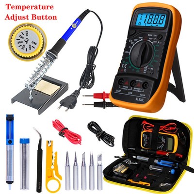 Multimeter Soldering Iron Kit万用表维修套装60W电烙铁焊锡组合
