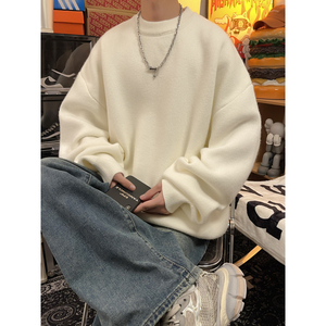 可二开纯色圆领毛衣TM101 特P35 控68 加绒TM101JR 特P45 控88图片