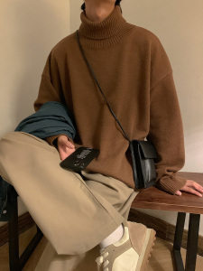 可二开纯色高领毛衣TM112 特P35 控68 加绒TM112JR 特P45 控88图片