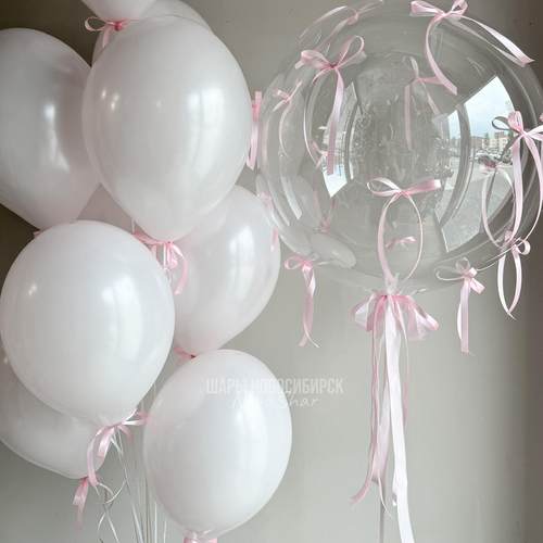 网红进口生日周岁户外求婚定婚惊喜派对婚房布置蝴蝶结乳胶气球