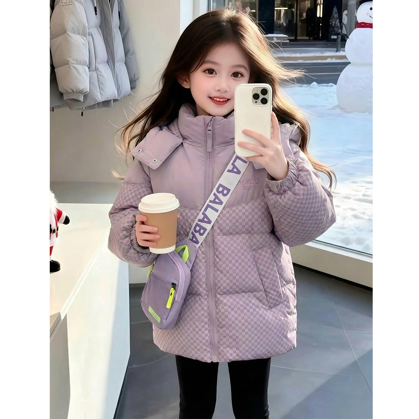 女童棉服2026新款冬装儿童网红洋气爆款羽绒棉袄女孩冬款加厚外套,童装/婴儿装/亲子装,棉袄/棉服,淘宝优惠券,粉丝福利购,淘宝优惠卷