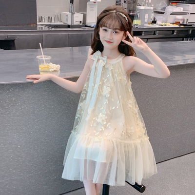 女童连衣裙夏季2025新款儿童超好看洋气薄款裙子夏装小女孩公主裙