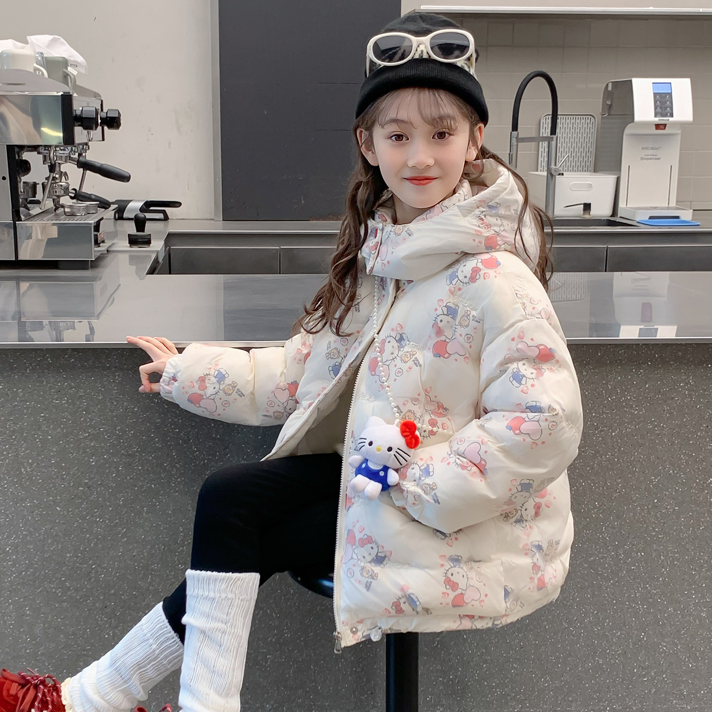 女童棉服2026新款冬装儿童洋气加厚爆款羽绒棉袄女孩冬季时髦外套,童装/婴儿装/亲子装,棉袄/棉服,淘宝优惠券,粉丝福利购,淘宝优惠卷