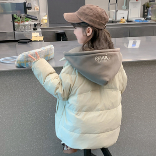 女童棉服冬季2025新款儿童中长款超好看羽绒棉袄女孩冬装棉衣外套