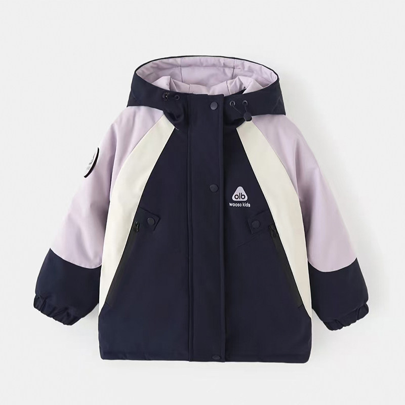 女童外套秋冬款2025新款儿童洋气夹棉加厚连帽冲锋衣女孩冬季上衣,童装/婴儿装/亲子装,普通外套,淘宝优惠券,粉丝福利购,淘宝优惠卷