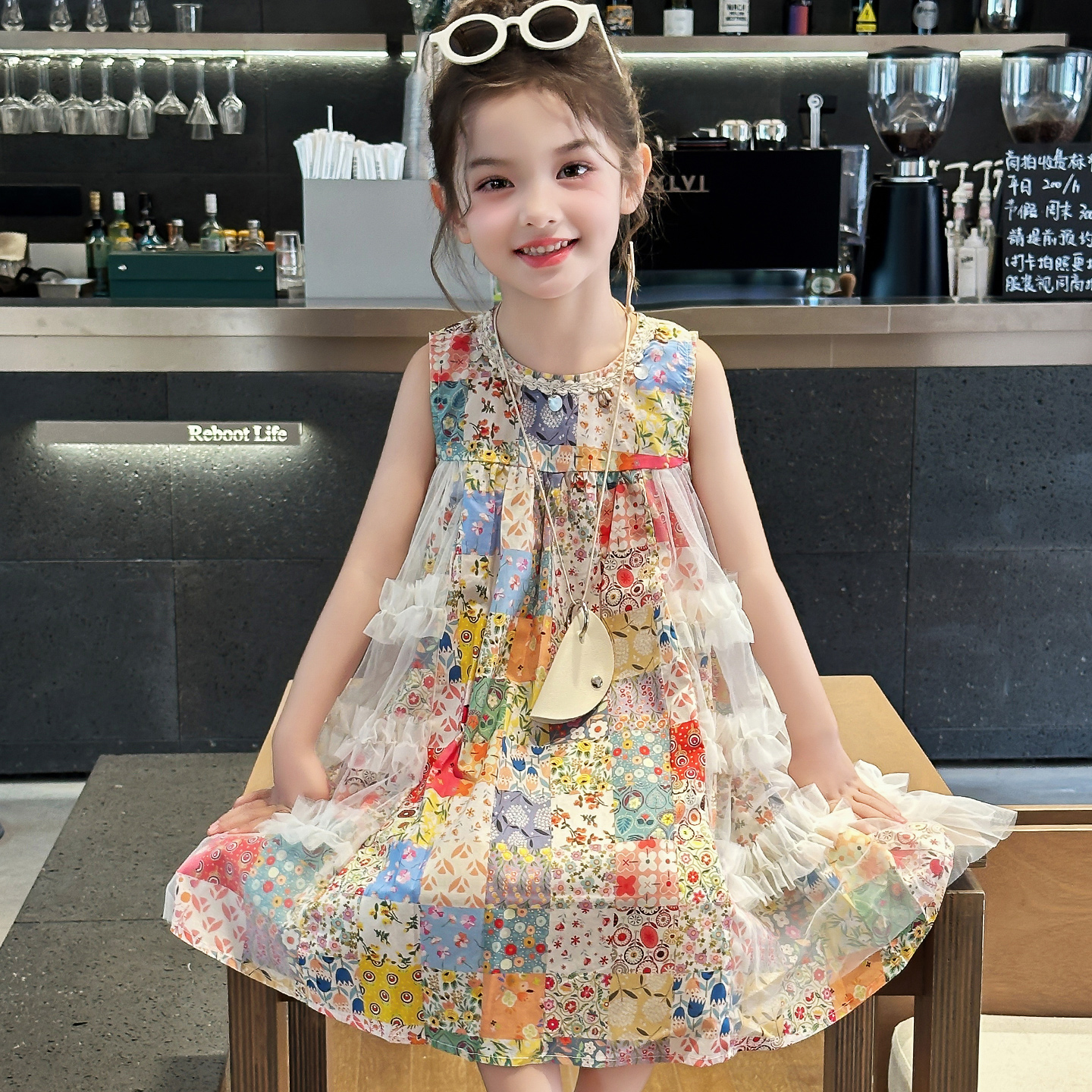 女童连衣裙夏装2025新款儿童超好看波西米亚公主裙夏季女孩薄裙子
