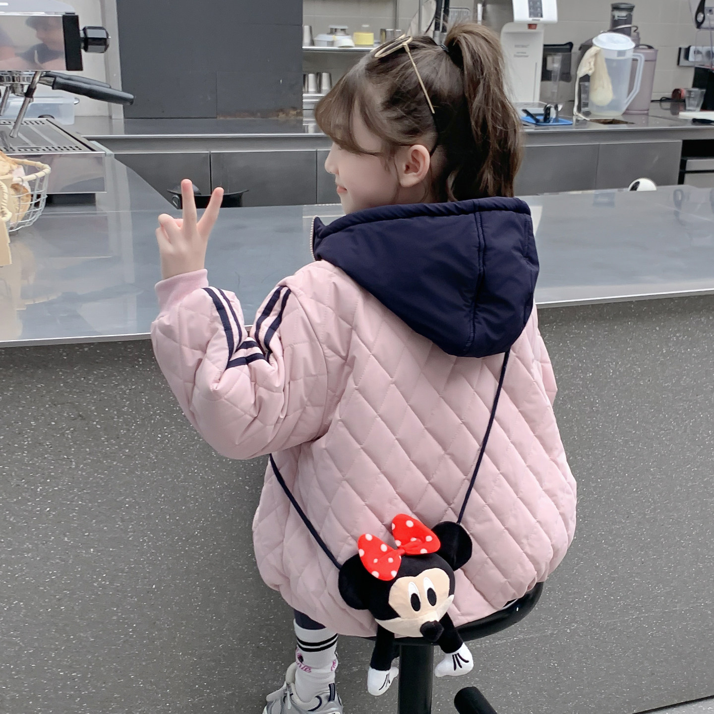 女童外套2025新款秋冬款儿童洋气时髦夹棉加厚上衣女孩冬款棒球服,童装/婴儿装/亲子装,普通外套,淘宝优惠券,粉丝福利购,淘宝优惠卷