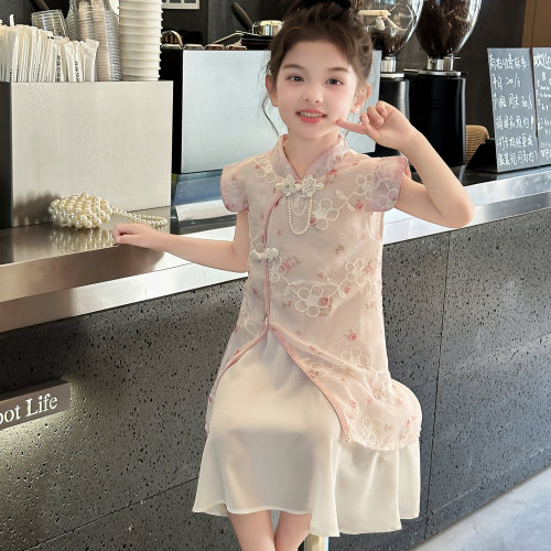 女童汉服夏装2026新款连衣裙儿童中式国风旗袍公主裙夏季女孩裙子