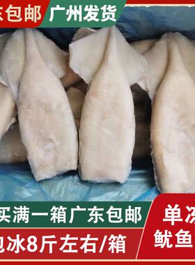 鱿鱼筒去内脏冷冻铁板鱿鱼