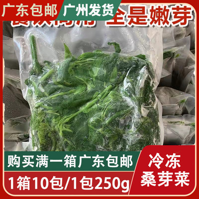 新鲜冷冻桑叶上汤桑芽炒菜食品