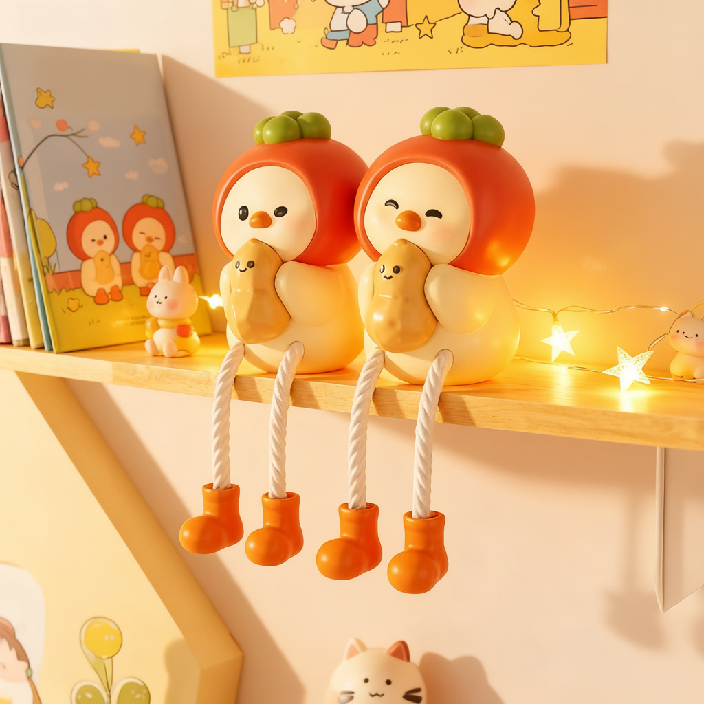 可爱卡通小熊桌面摆件