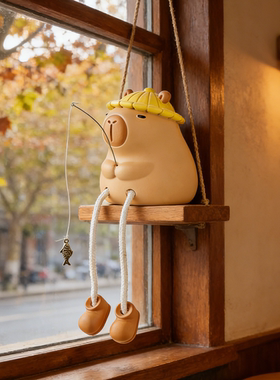 房间卧室置物架洞洞板吊脚娃娃摆件装饰品电视柜墙上创意可爱家居