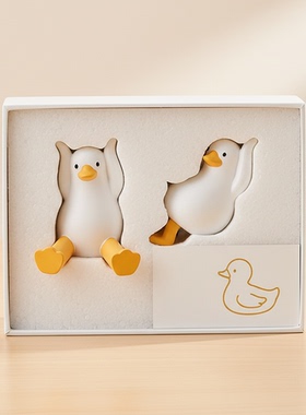 卡通小鸭子树脂动物造型摆件