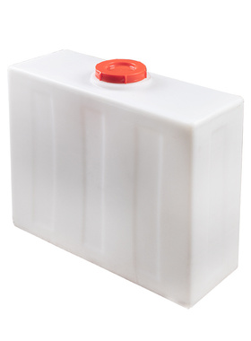 加厚130斤靠墙壁挂式扁型食品级窄塑料水箱pe牛筋65L塑胶卫生间桶