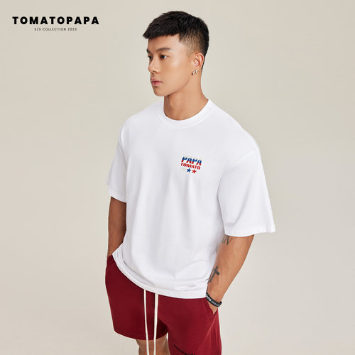 tomatopapa短袖街头青年T恤