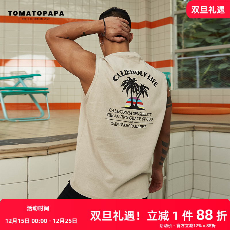 原创夏季背心tomatopapa
