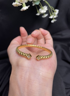 足金仲夏之约手镯