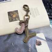 新品 生日礼品小挂饰 定制字母爱心手工轻奢包包挂件汽车钥匙扣时尚