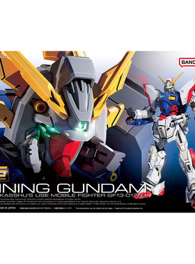 现货 万代 RG 1/144  闪光 高达 G武斗传 多蒙卡修 拼装模型