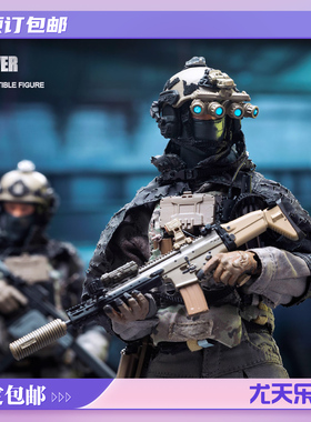 预定 HASUKI 1/12 黑色行动 SA04 夜幕编织者 及 配件包 可动人偶