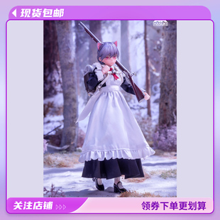 现货 HASUKI 神猫跳动 PA010 火枪手 菲奇子 1/12 可动人偶