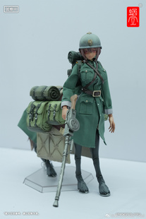 预定 蜗之壳 1/12 灰色战争 埃德娜 卡利姆人马机娘 可动成品手办