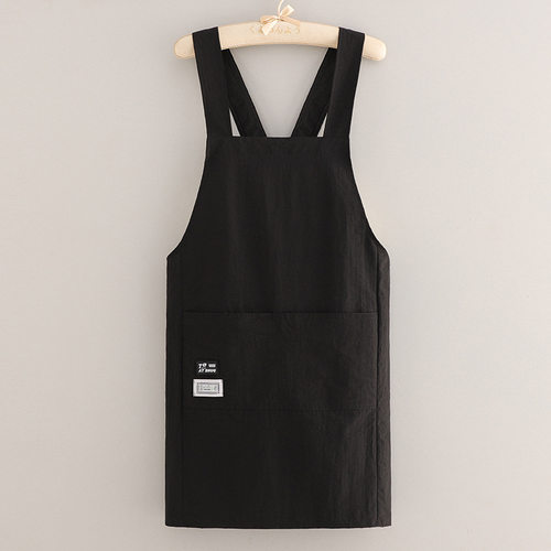 加长加大防泼水长袖罩衣防污耐脏护衣厨房围裙餐饮保洁工作服定制