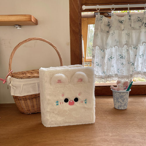 小狗毛绒卡册专辑小卡收纳册