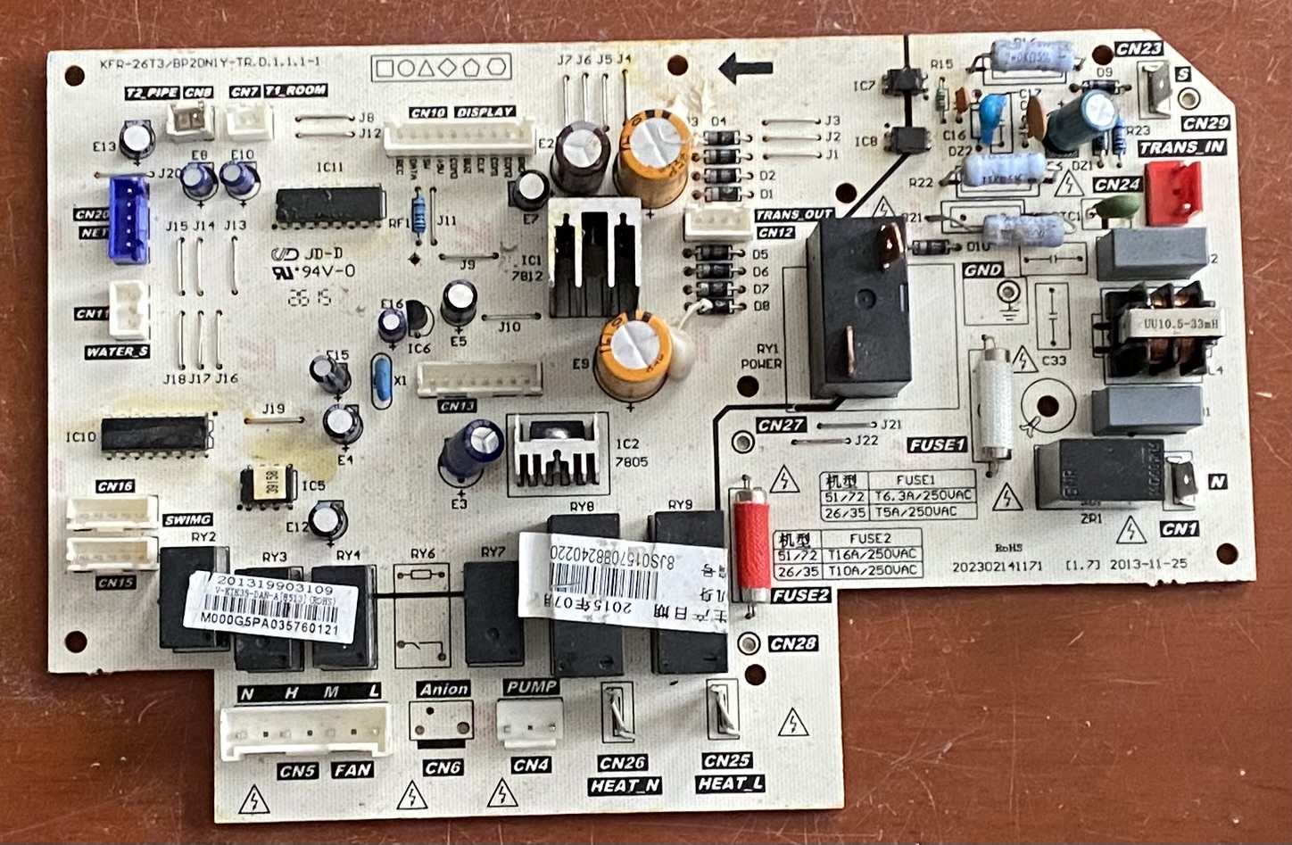 适用于美的变频空调电路板KFR-26T3/BP2DN1Y-TR主板V-KIK35-DAN-H