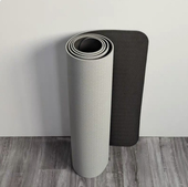 TPE双面防滑无味瑜伽垫男士 专业健身垫家用减震隔音跳绳跳操地垫