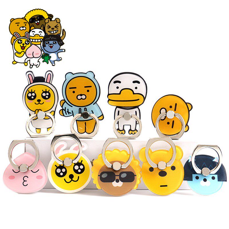 KAKAO手机环扣支架通用少女心可爱桌面韩版卡通Ryan屁桃手机支架|msdalam kategori Aksesori Digital 3C, Aksesori telefon bimbit, pemegang telefon/pemegang telefon bimbit - dari Buy2taobao.com untuk memberikan perkhidmatan ejen Taobao profesional membeli