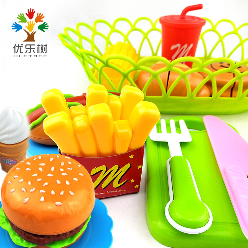 汉堡包薯条玩具麦挡劳过家家玩具切水果可乐热狗套餐儿童男女宝宝|ruв категории игрушка/коляска/головоломка/блоки/модель, моделирование/играть в игрушки, честно смотреть - от Buy2taobao.com для оказания профессиональной услуги покупки агента Taobao