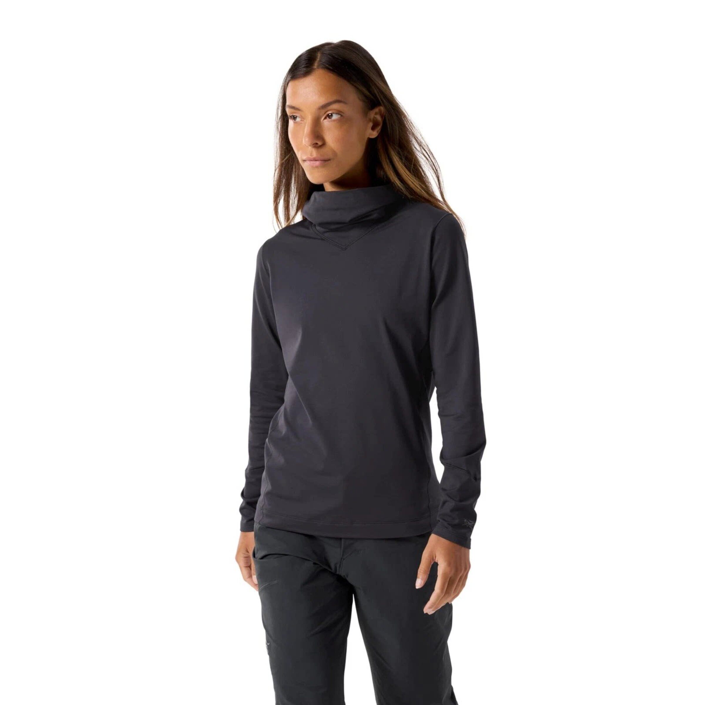 美国直邮 Arc'teryx 始祖鸟 Rho Hoody 女款连帽保暖内层长袖上衣 X7326 A04-3