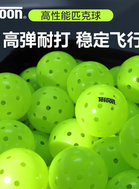 天龙匹克球套装洞洞球Pickleball赛事级室内外比赛训练专用