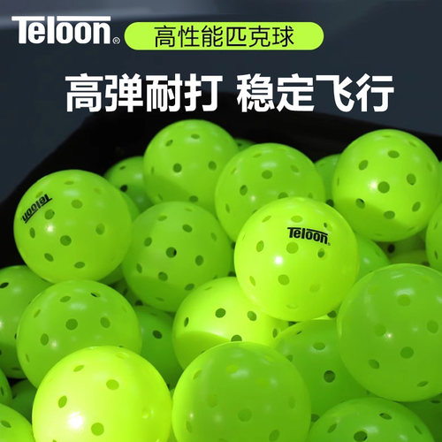 天龙匹克球套装洞洞球Pickleball赛事级室内外比赛训练专用