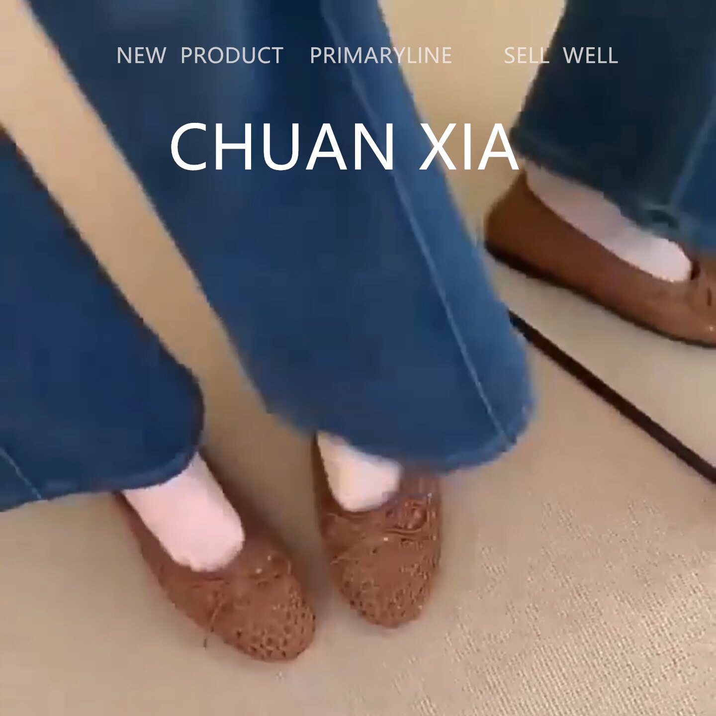羊皮版-法式温柔蝴蝶结包鞋女轻熟风气质百搭平底浅口玛丽珍鞋