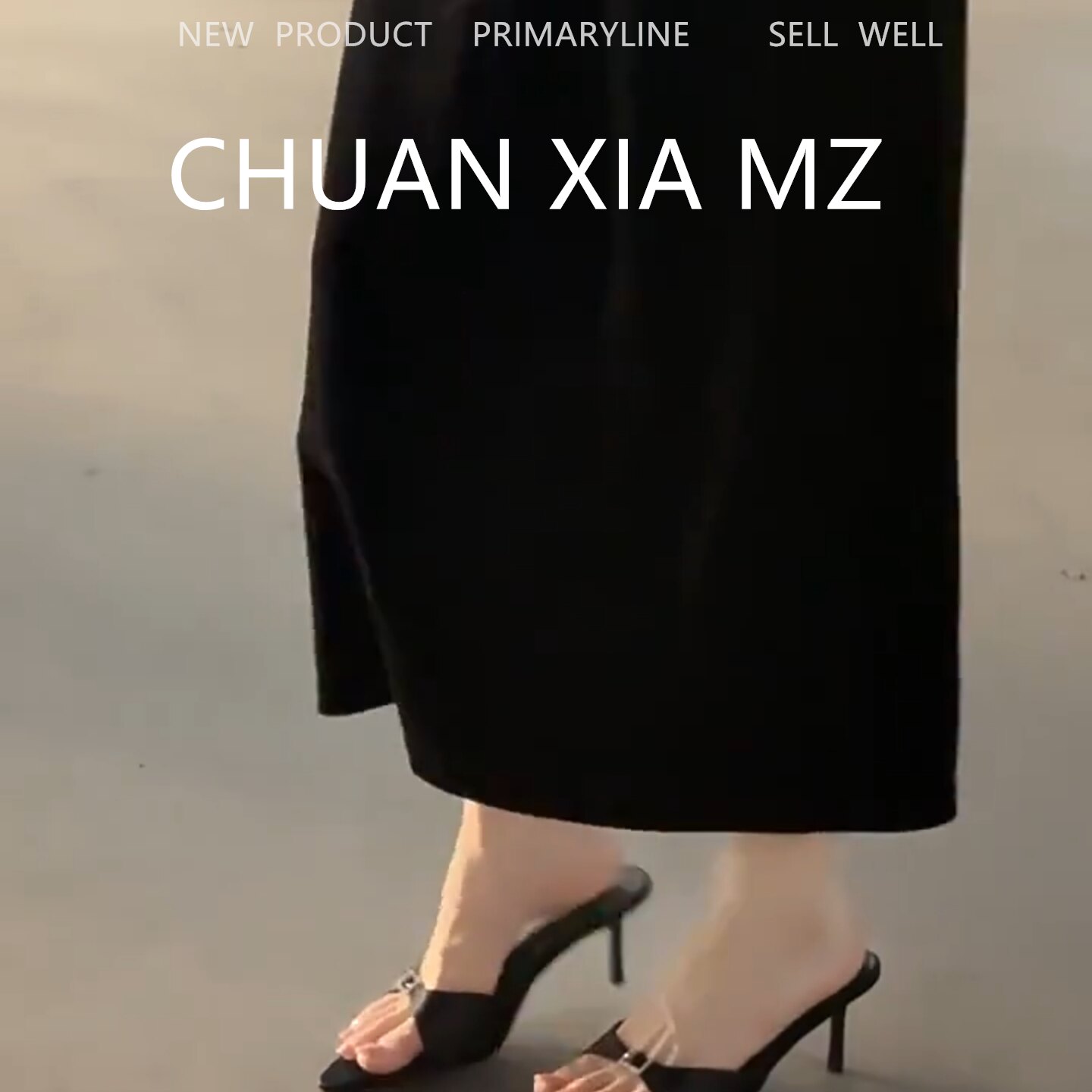 羊皮版~温柔绸缎坡跟一字
