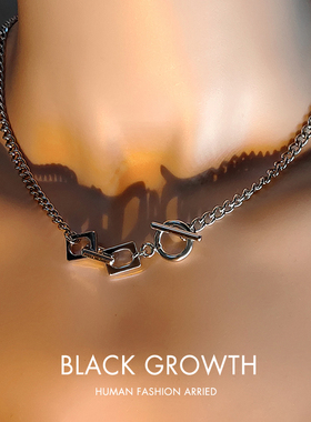 钛钢OT链男女不掉色项链